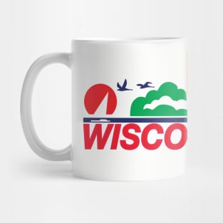 Wisconsin License Plate Green Bay Mug